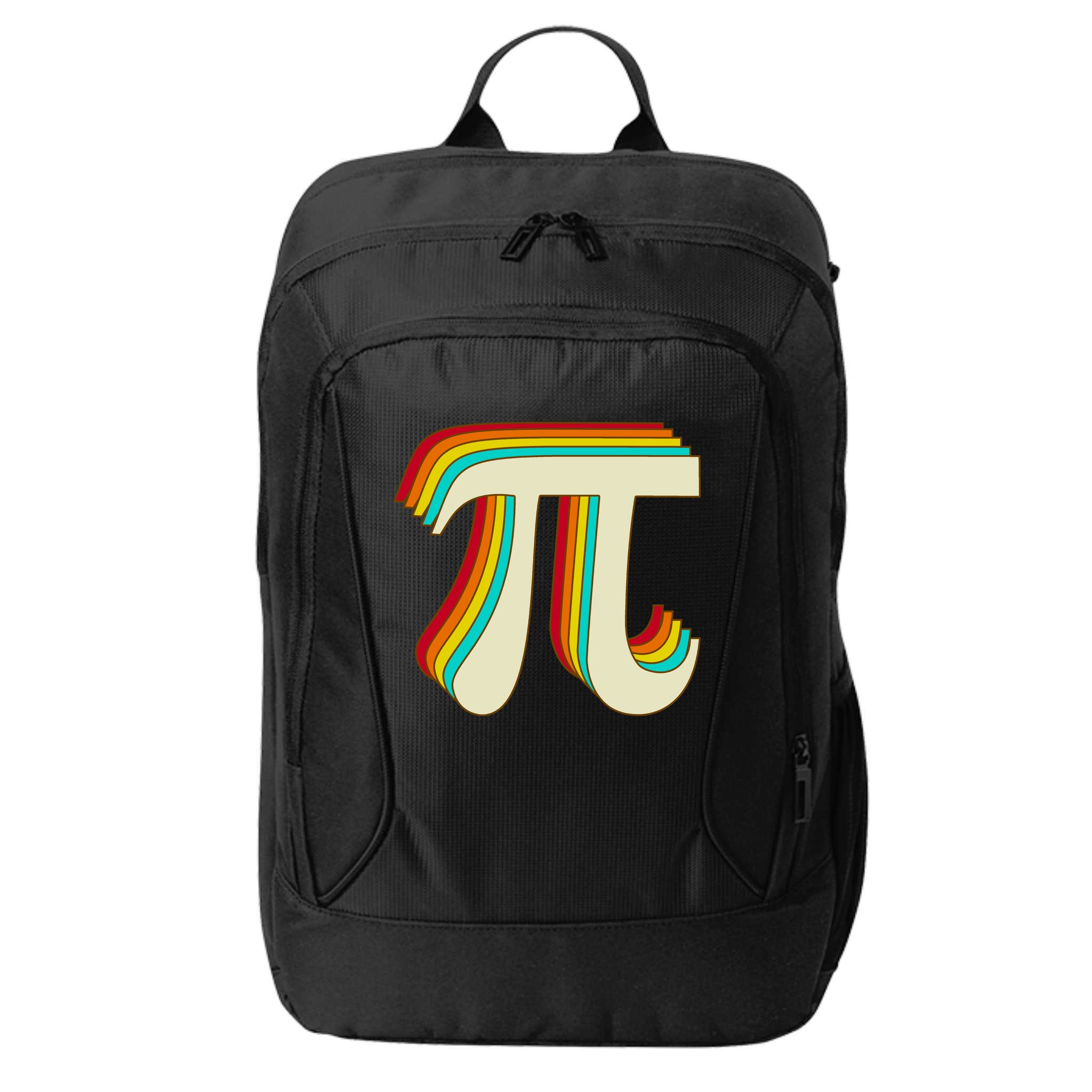 Pi Day Retro City Backpack