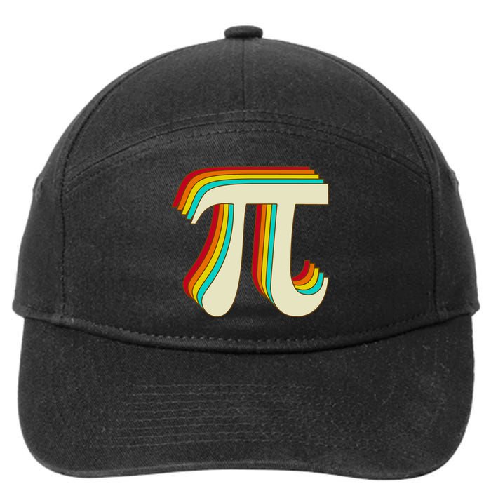 Pi Day Retro 7-Panel Snapback Hat