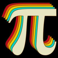 Pi Day Retro 7-Panel Snapback Hat