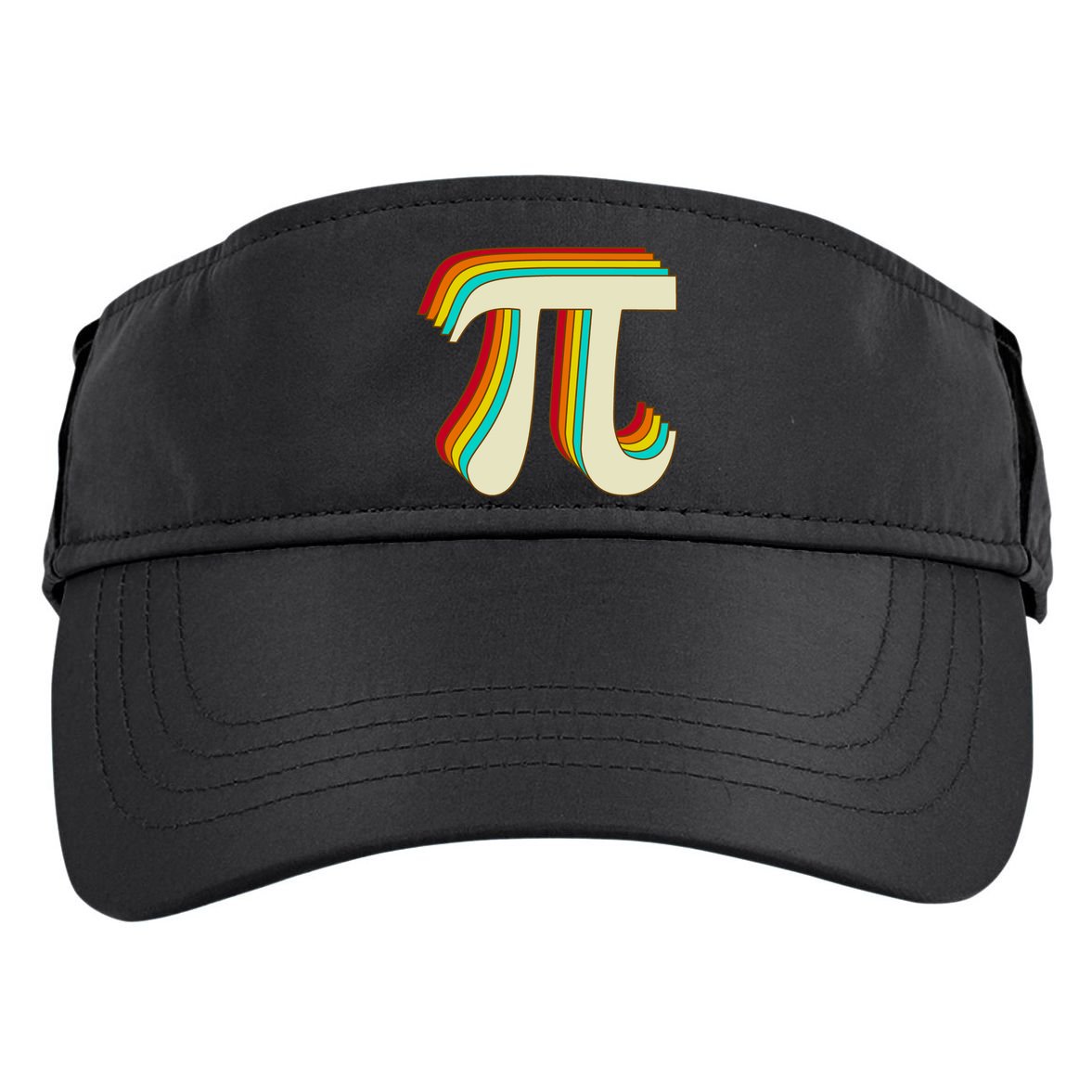 Pi Day Retro Adult Drive Performance Visor