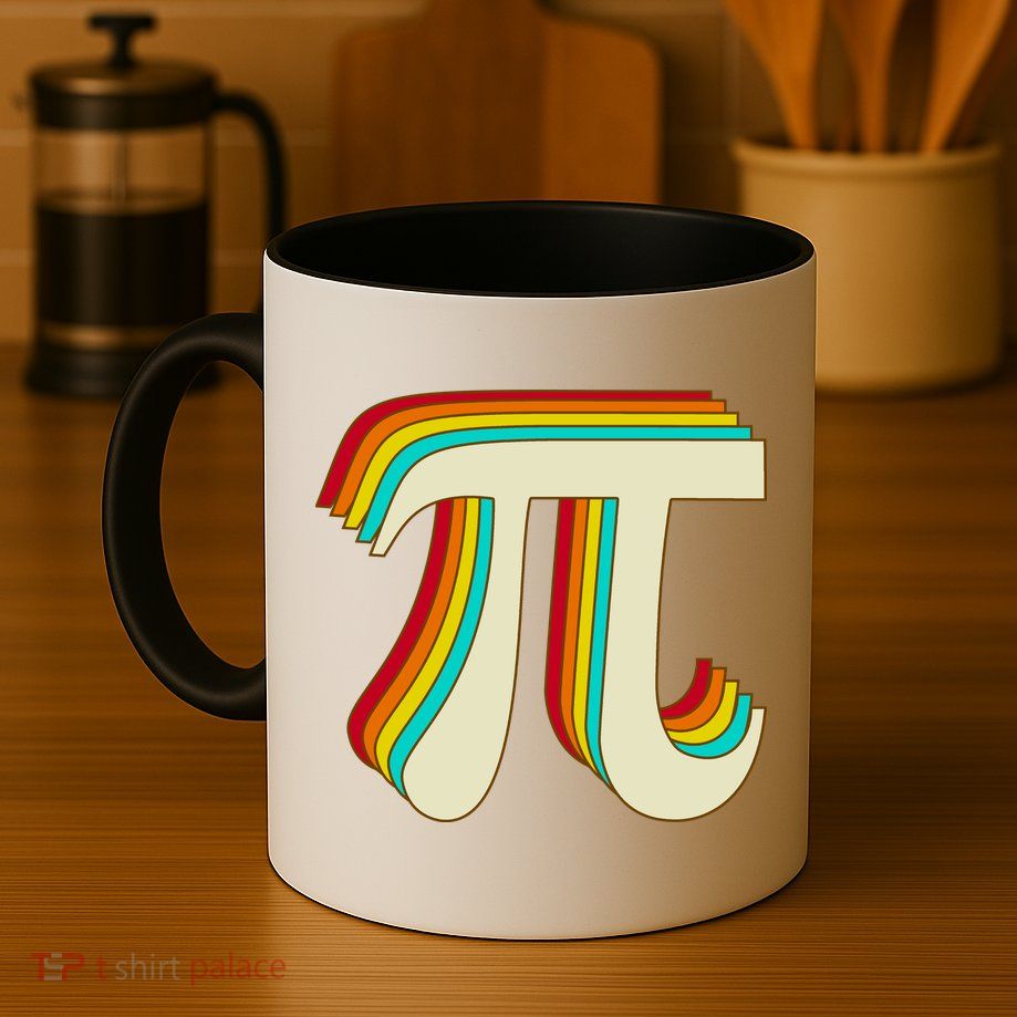 Pi Day Retro Mug