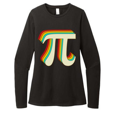 Pi Day Retro Womens CVC Long Sleeve Shirt