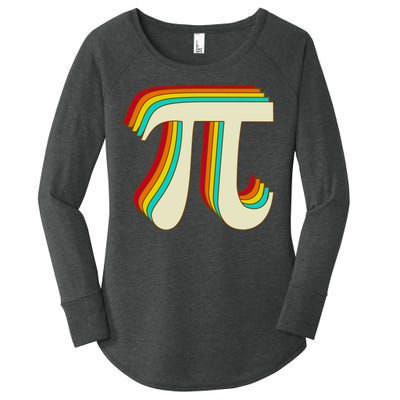 Pi Day Retro Women's Perfect Tri Tunic Long Sleeve Shirt