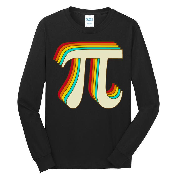 Pi Day Retro Tall Long Sleeve T-Shirt