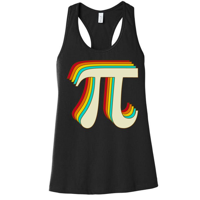 Pi Day Retro Women's Racerback Tank