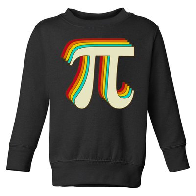 Pi Day Retro Toddler Sweatshirt