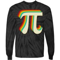 Pi Day Retro Tie-Dye Long Sleeve Shirt