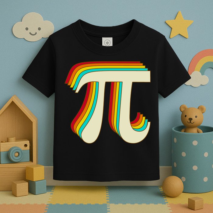 Pi Day Retro Toddler T-Shirt