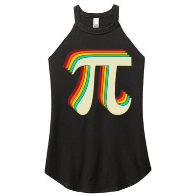 Pi Day Retro Women's Perfect Tri Rocker Tank