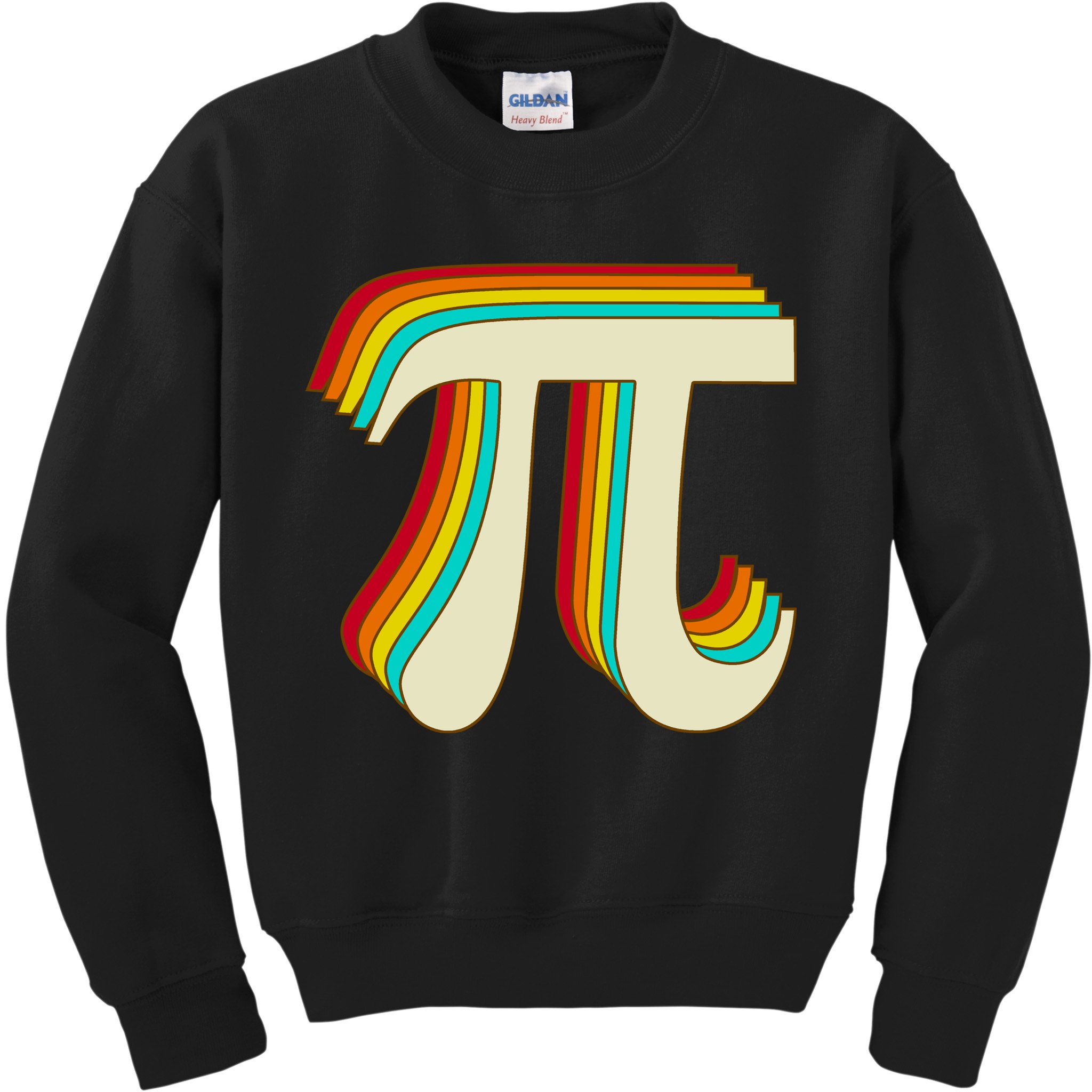 Pi Day Retro Kids Sweatshirt