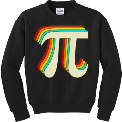 Pi Day Retro Kids Sweatshirt