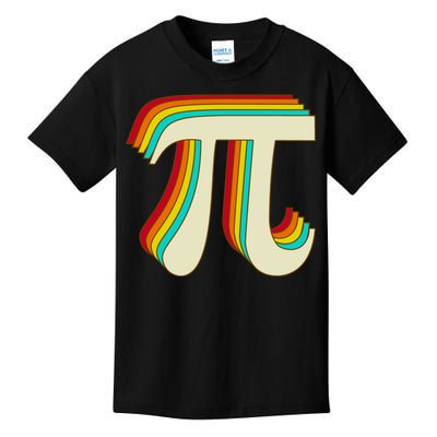 Pi Day Retro Kids T-Shirt