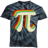 Pi Day Retro Kids Tie-Dye T-Shirt