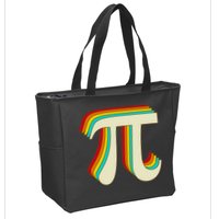 Pi Day Retro Zip Tote Bag