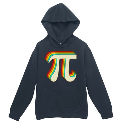 Pi Day Retro Urban Pullover Hoodie