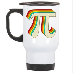 Pi Day Retro Stainless Steel Travel Mug