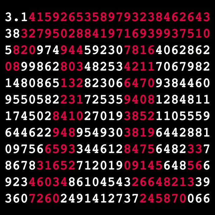 Pi Day Sign Numbers 3.14 Flexfit Unipanel Trucker Cap
