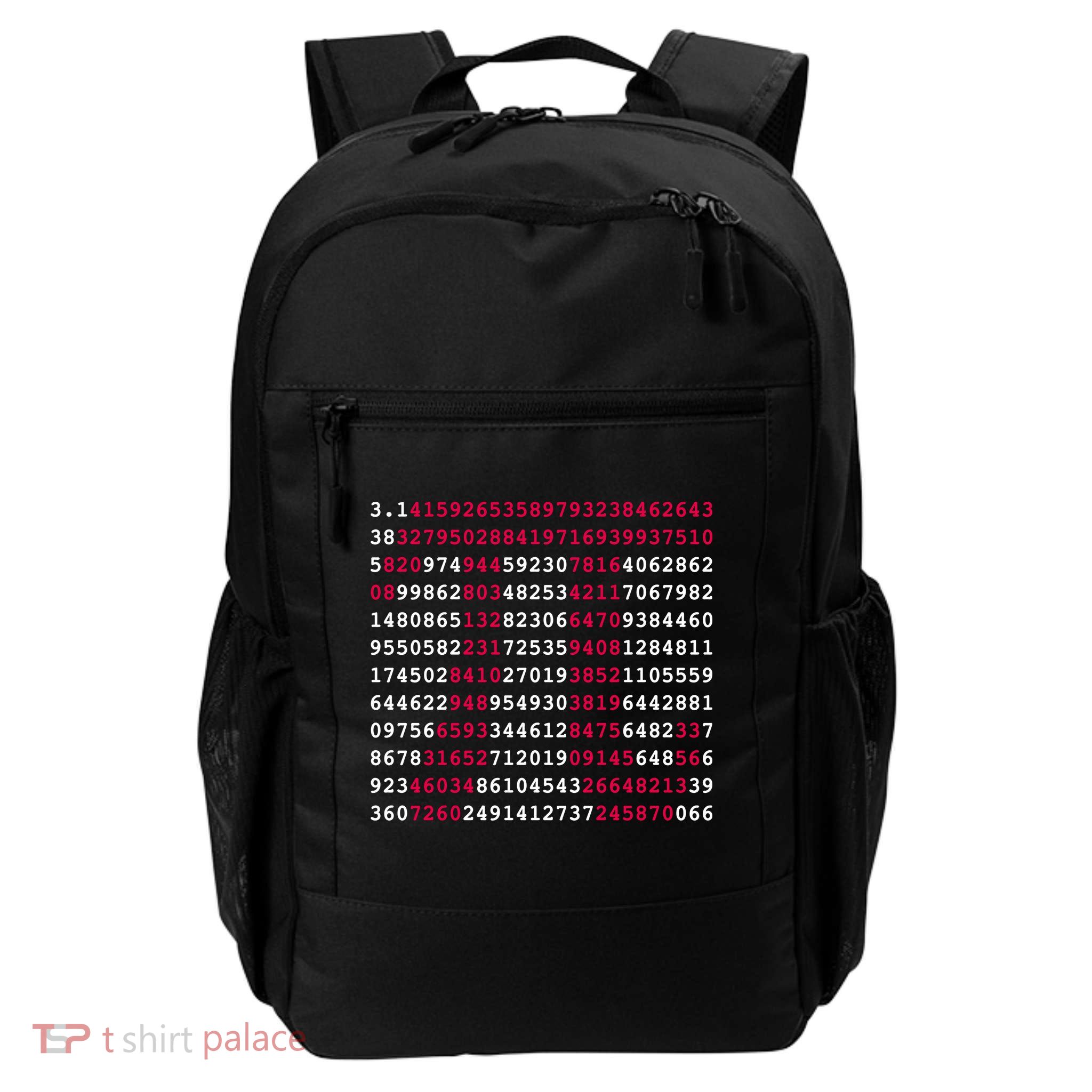 Pi Day Sign Numbers 3.14 Daily Commute Backpack