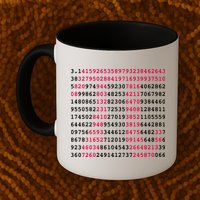 Pi Day Sign Numbers 3.14 Mug