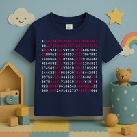 Pi Day Sign Numbers 3.14 Toddler T-Shirt