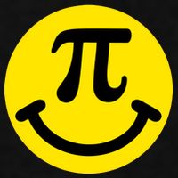 Pi Day Smiley Face 3.14 Math Geek Ladies PosiCharge Tri-Blend Wicking Tank