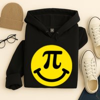 Pi Day Smiley Face 3.14 Math Geek Hoodie