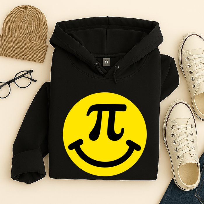 Pi Day Smiley Face 3.14 Math Geek Hoodie