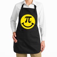 Pi Day Smiley Face 3.14 Math Geek Apron