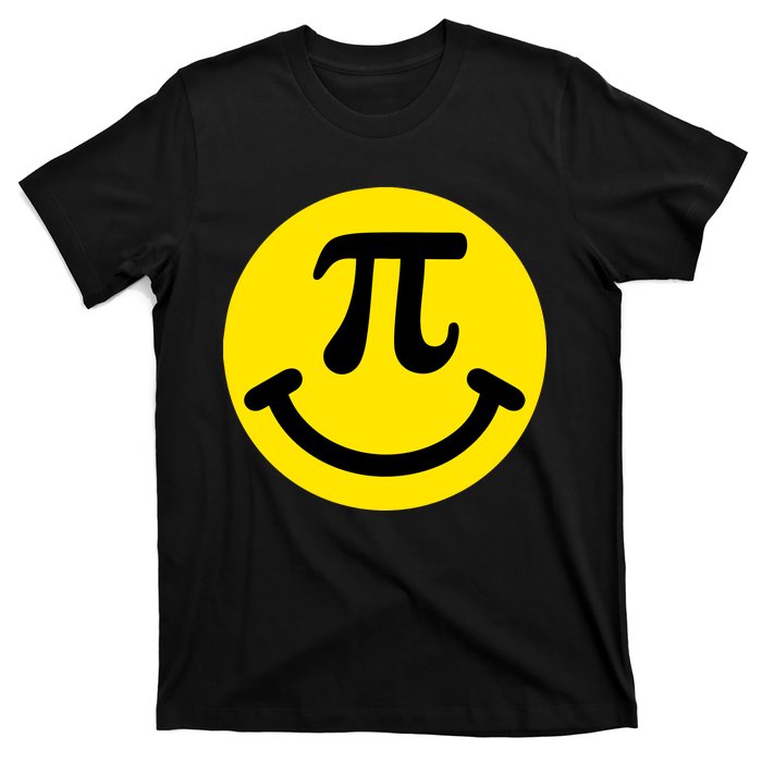 Pi Day Smiley Face 3.14 Math Geek T-Shirt