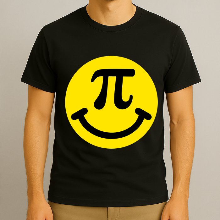 Pi Day Smiley Face 3.14 Math Geek T-Shirt