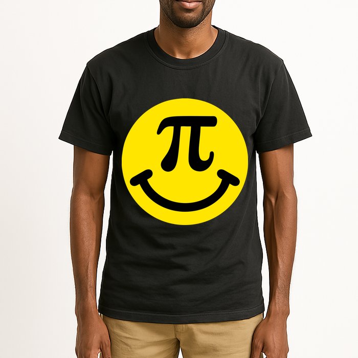 Pi Day Smiley Face 3.14 Math Geek Tall T-Shirt
