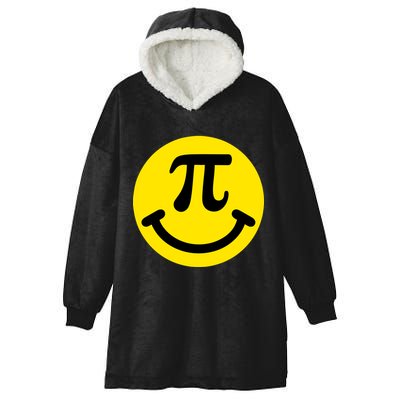 Pi Day Smiley Face 3.14 Math Geek Hooded Wearable Blanket