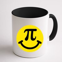 Pi Day Smiley Face 3.14 Math Geek Mug