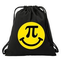 Pi Day Smiley Face 3.14 Math Geek Drawstring Bag