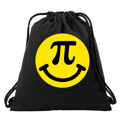 Pi Day Smiley Face 3.14 Math Geek Drawstring Bag