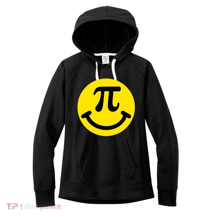 Pi Day Smiley Face 3.14 Math Geek Women's Fleece Hoodie