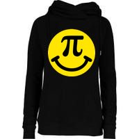 Pi Day Smiley Face 3.14 Math Geek Womens Funnel Neck Pullover Hood