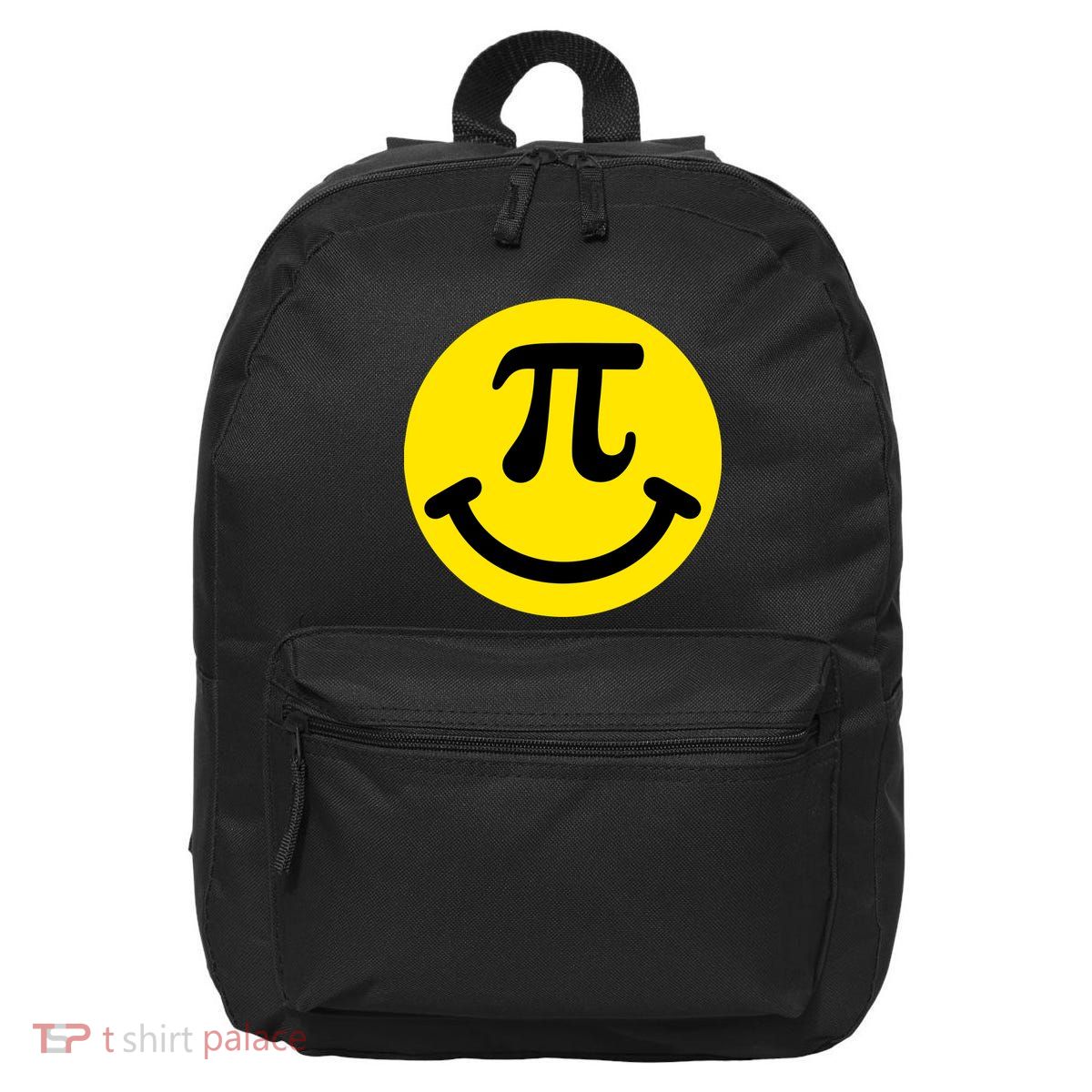 Pi Day Smiley Face 3.14 Math Geek 16 in Basic Backpack
