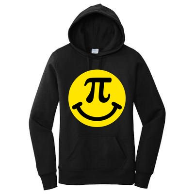 Pi Day Smiley Face 3.14 Math Geek Women's Pullover Hoodie