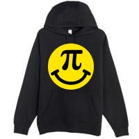 Pi Day Smiley Face 3.14 Math Geek Premium Pullover Hoodie