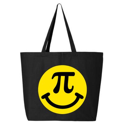 Pi Day Smiley Face 3.14 Math Geek 25L Jumbo Tote