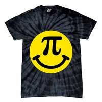 Pi Day Smiley Face 3.14 Math Geek Tie-Dye T-Shirt