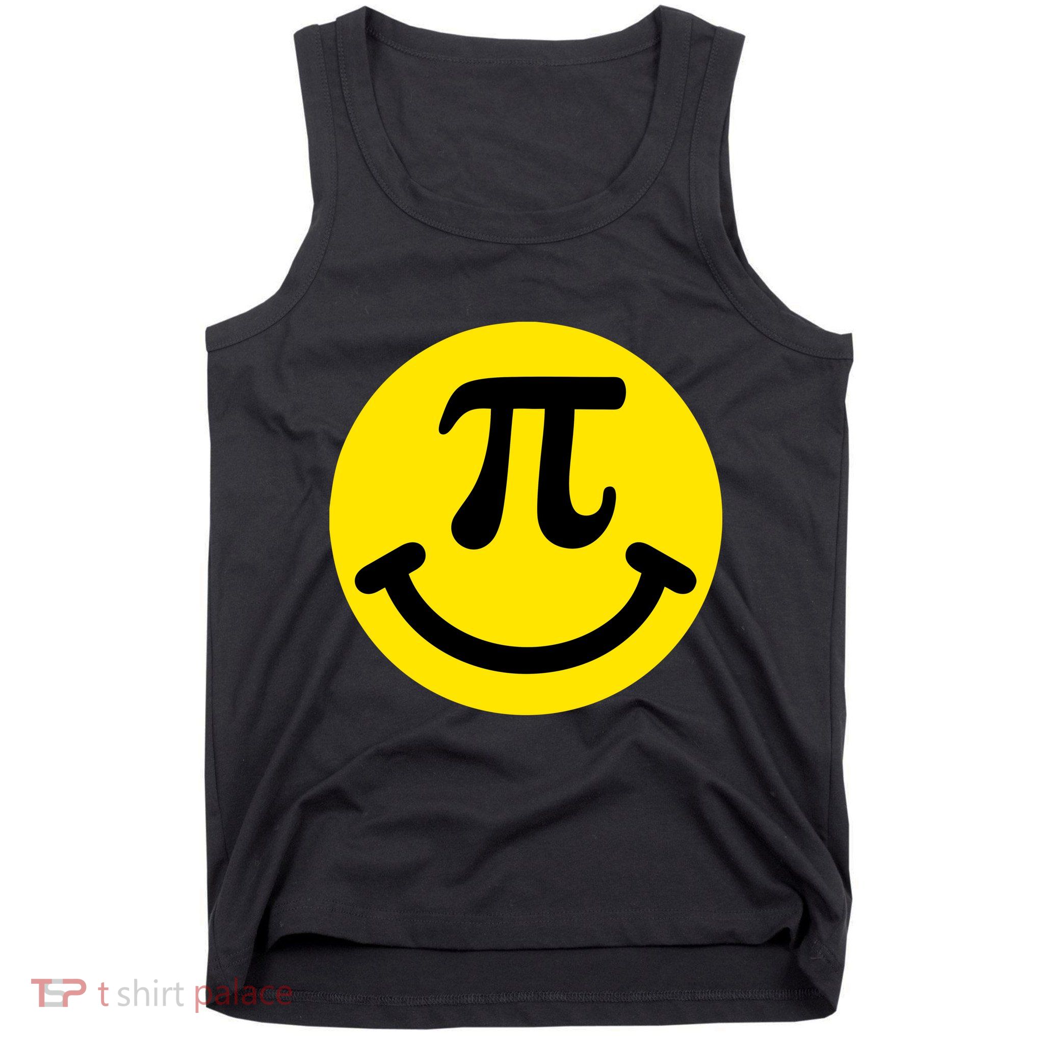 Pi Day Smiley Face 3.14 Math Geek Tank Top