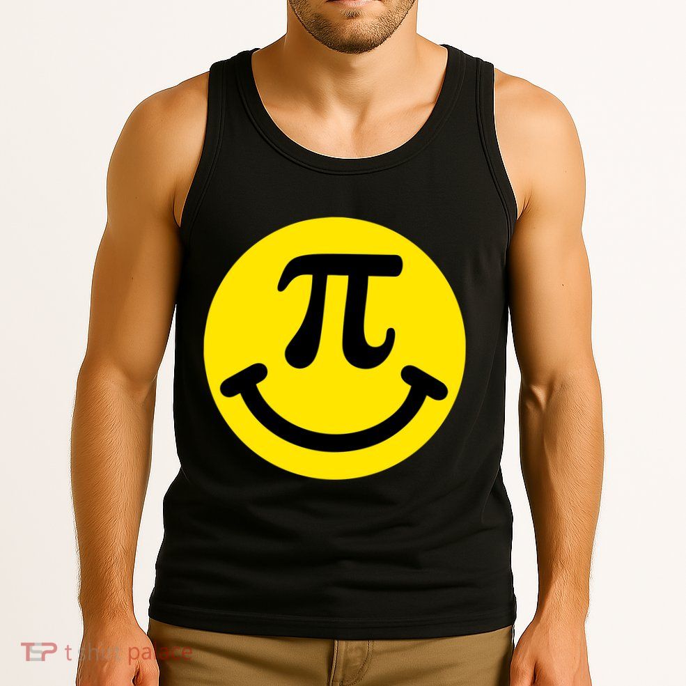 Pi Day Smiley Face 3.14 Math Geek Tank Top