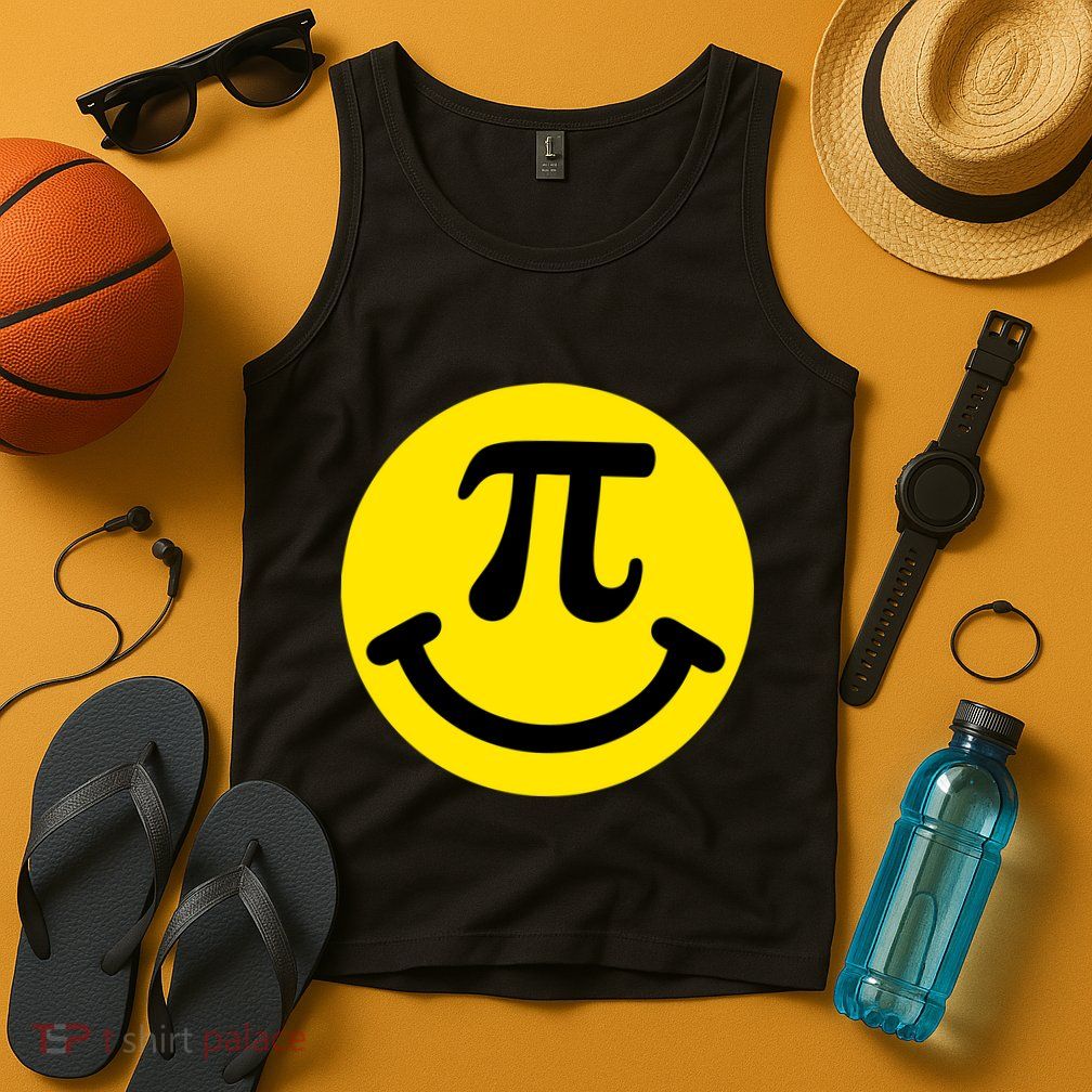 Pi Day Smiley Face 3.14 Math Geek Tank Top
