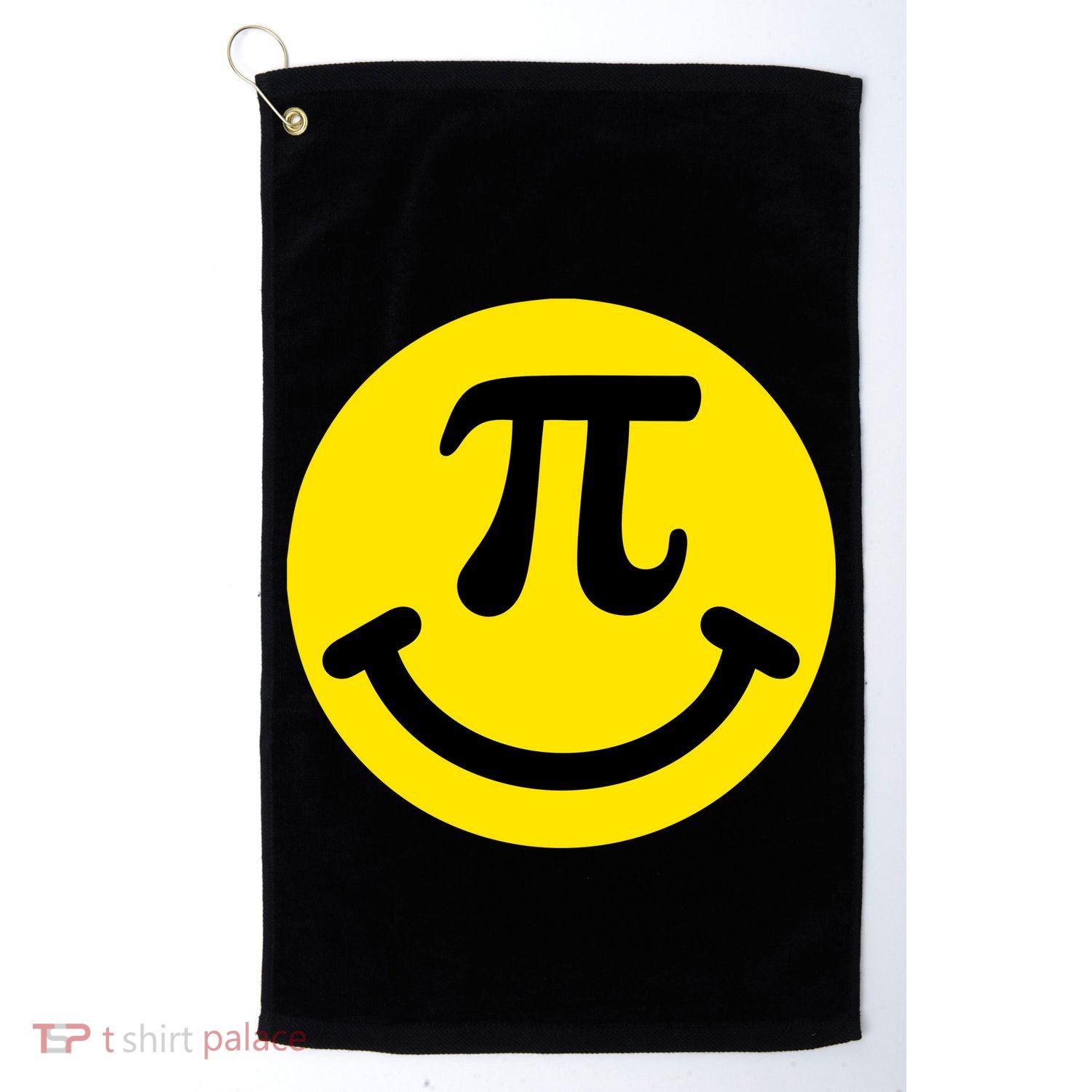 Pi Day Smiley Face 3.14 Math Geek Golf Towel