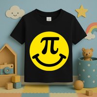 Pi Day Smiley Face 3.14 Math Geek Toddler T-Shirt