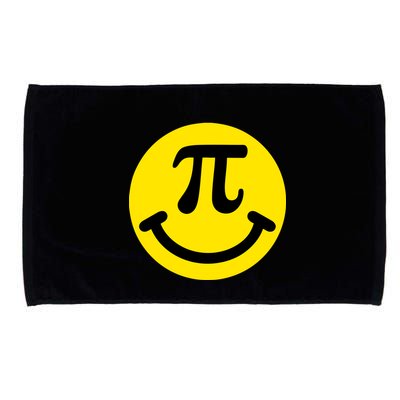 Pi Day Smiley Face 3.14 Math Geek Microfiber Hand Towel