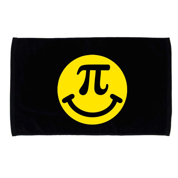 Pi Day Smiley Face 3.14 Math Geek Microfiber Hand Towel