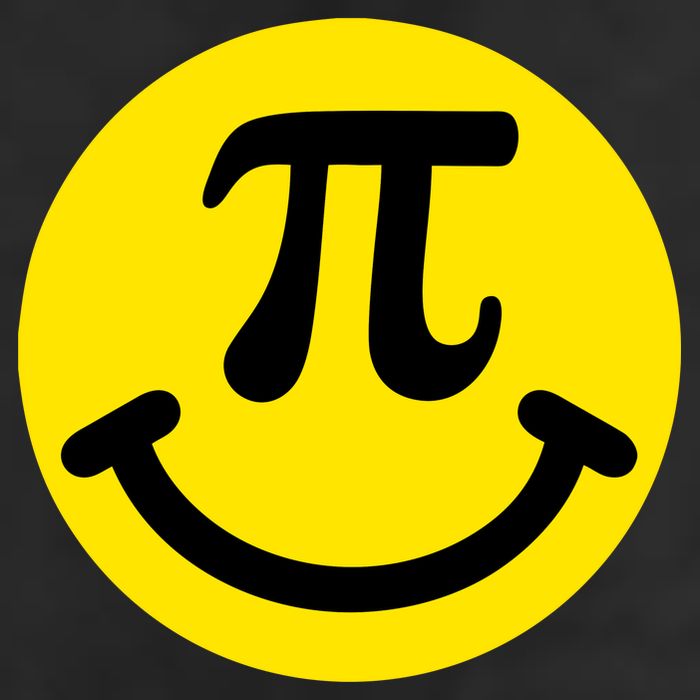 Pi Day Smiley Face 3.14 Math Geek Microfiber Hand Towel